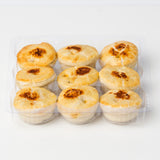 Chicken Tandoori 72 Petit Gourmet Pies pack in neat little trays of 9