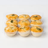 Duck & Hoi Sin 72 Petit Gourmet Pies pack in neat little trays of 9